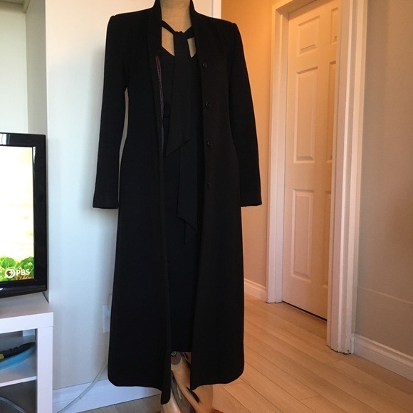 8 Long Midi Wool Skirt Ralph Lauren Collection Purple Label. Made in USA. - Picture 8 of 10